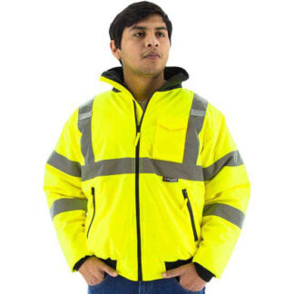 High Visibility Waterproof Safety Jacket with Quilted Liner – 75-1300 ...