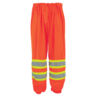 Global Glove - Class E, High-Visibility Pants - Safety Orange - GLO-4P